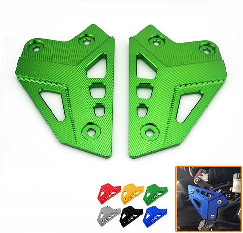 Miniatura 3 de Heinmo Accesorios de aluminio CNC para motocicleta, reposapiés, juego trasero, estribera, placas de talón, protector para Kawa' Z900 2017-2022 2023