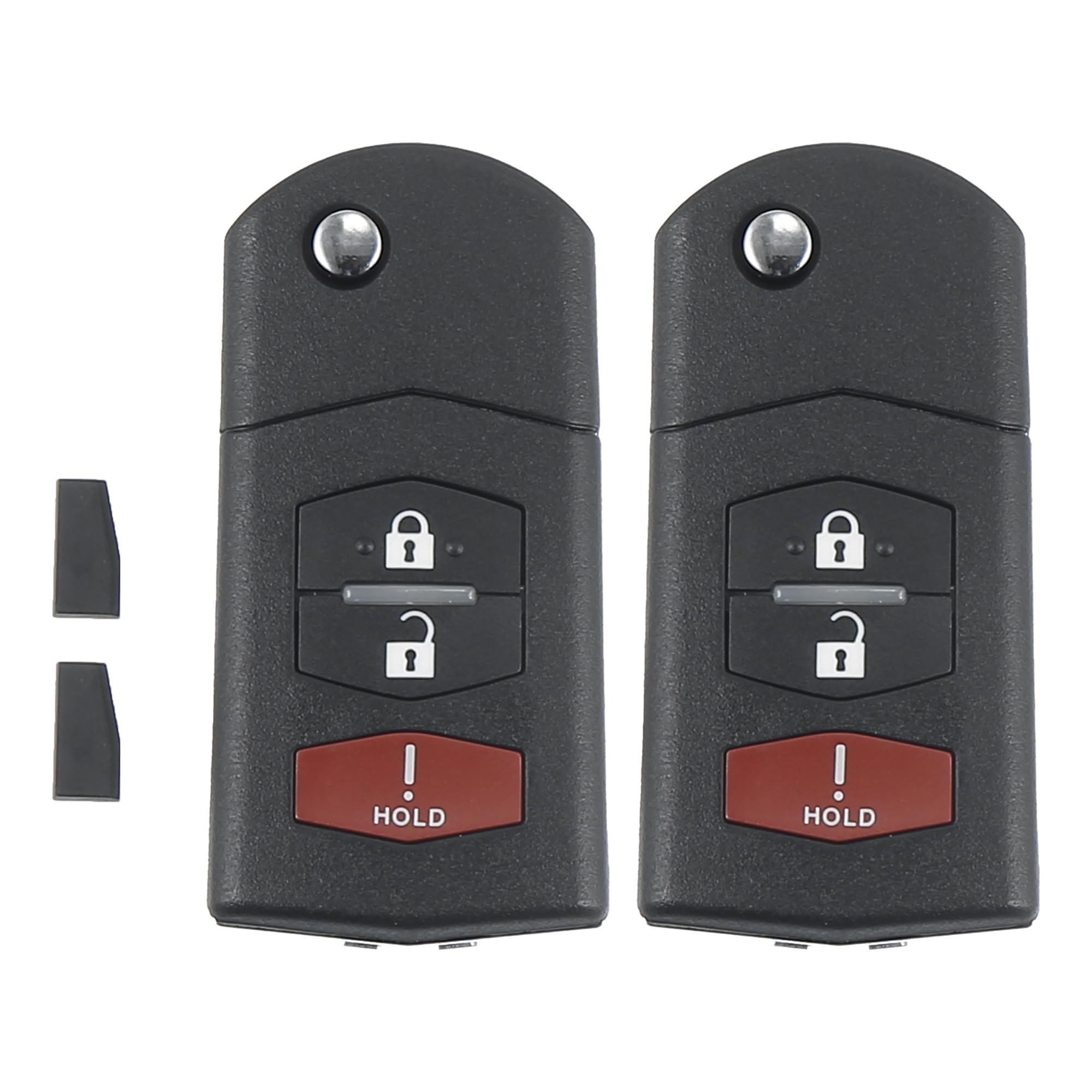 Amazon.com: X AUTOHAUX 2pcs 315MHz BGBX1T478SKE125-01 Flip Keyless