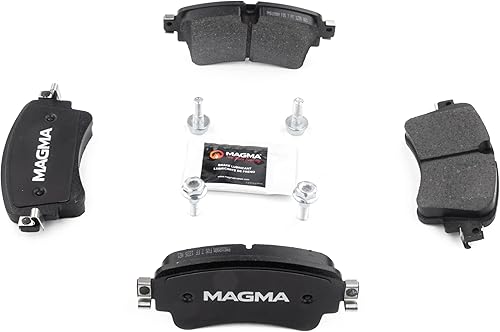 MAGMA Premium PMD1898M Pastillas de freno semimetálicas, traseras