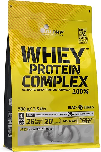 Olimp Whey Protein Complex 100%, 700 g Beutel (Vanille)