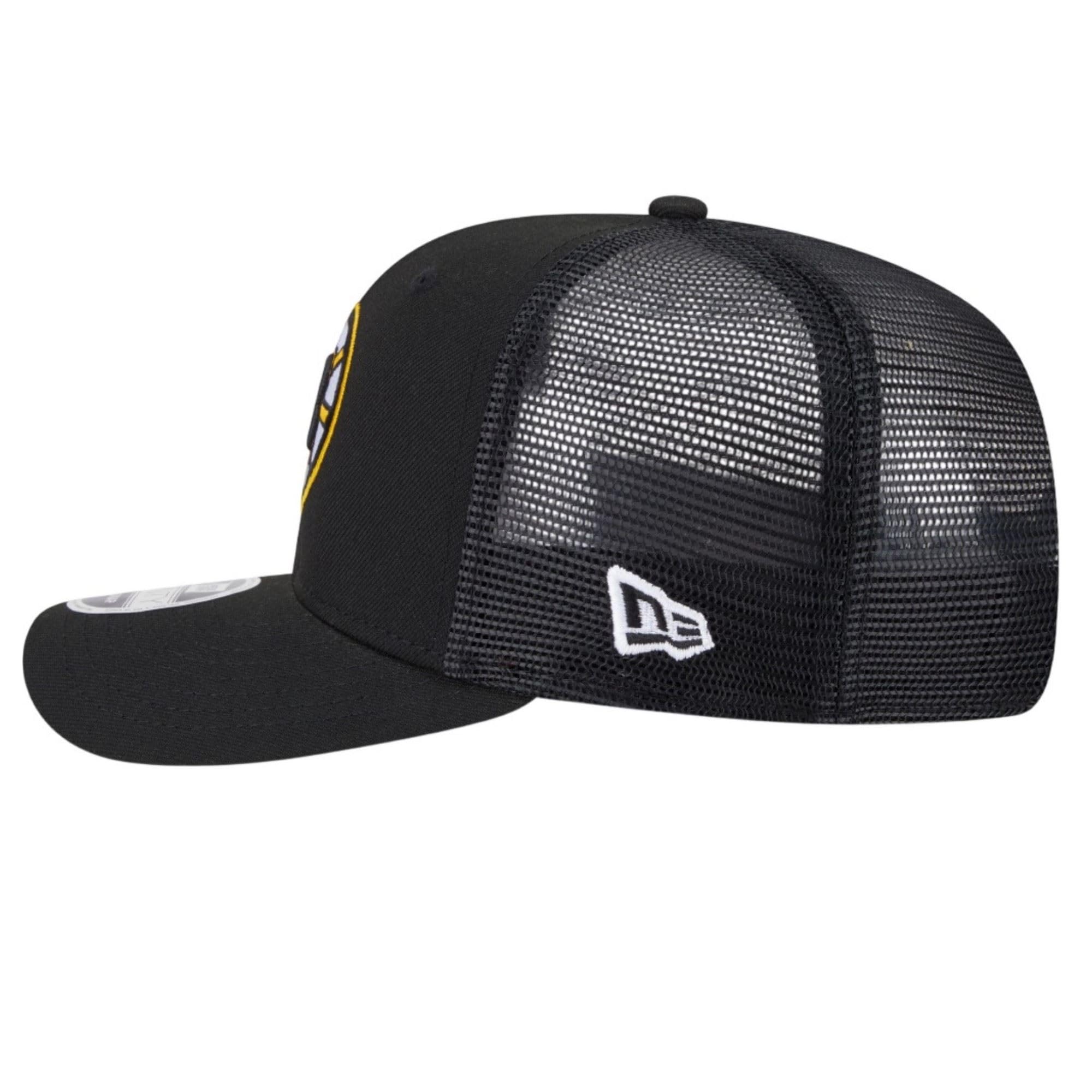 New Era 9Seventy Stretch-Snap NHL Trucker Cap con Visera Curvada Heritage-Style Snapback Cap