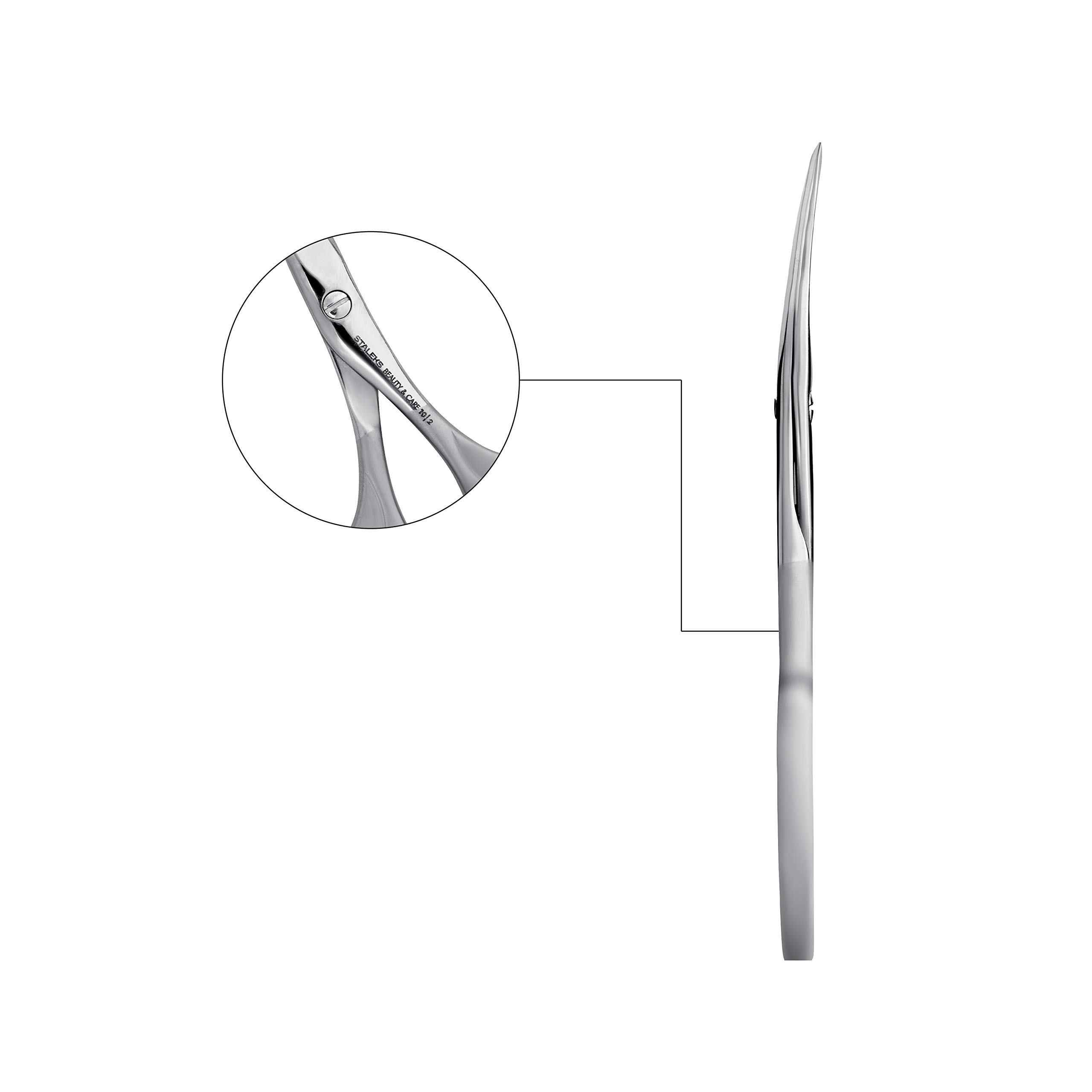 STALEKS Beauty&Care Nail Scissors 10 Type 2 (21 mm), Silver - Image 2