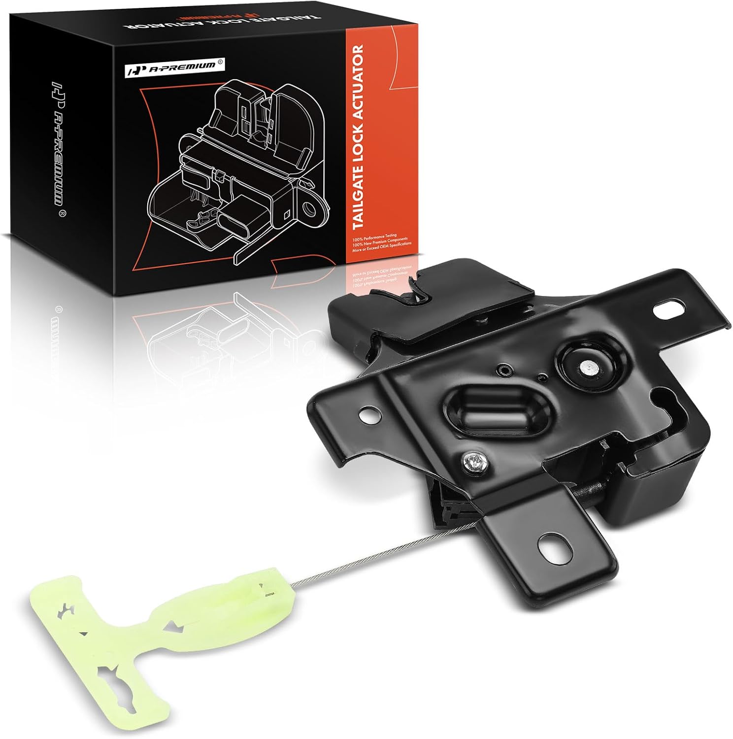 A-Premium Trunk Latch Compatible with Ford Focus 2010 Sedan, Rear Tailgate Lock Latch Actuator
