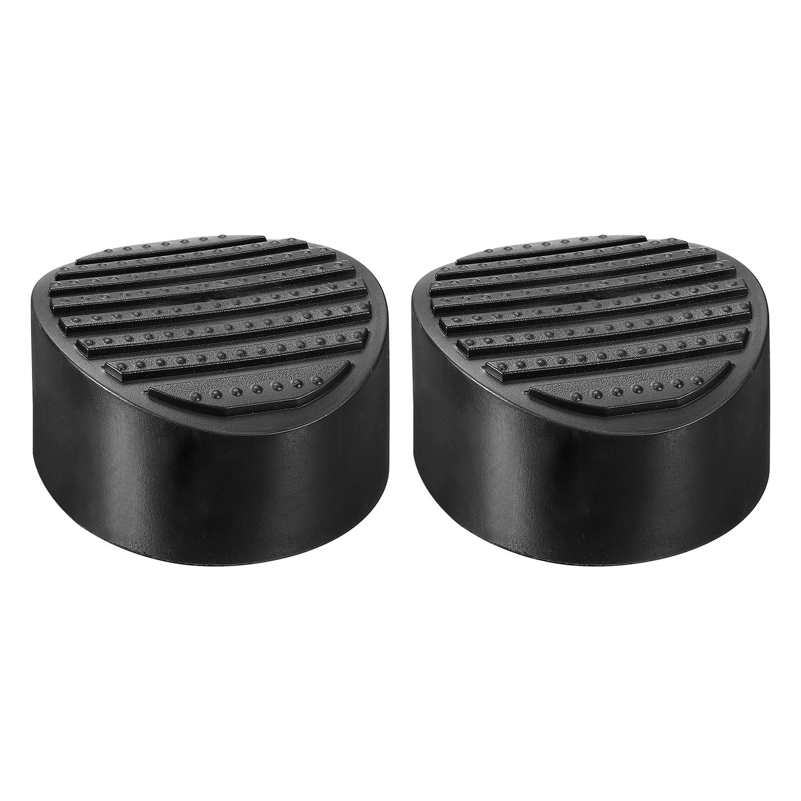 PATIKIL Ladder Non Slip Feet Mat (80mm ID) (2Pcs), Rubber Round Step Ladder Foot Pads Cover Cushion Replacement, Suit for Telescopic Folding Extension Ladders