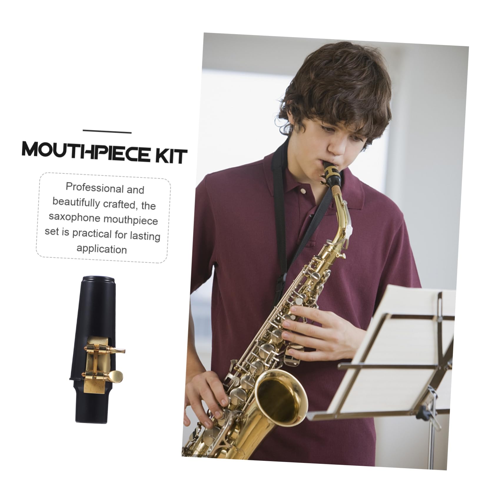 Amazon | TOGEVAL 2セットアルト ス用マウスピース 吹奏楽器