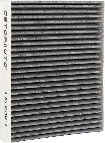 Miniatura 5 de GETOPAUTO Filtro de aire de cabina PA30093 con carbón activado compatible con Kenworth T-680 T-880 Peterbilt 567 579 Reemplazo X1987001 PA30093