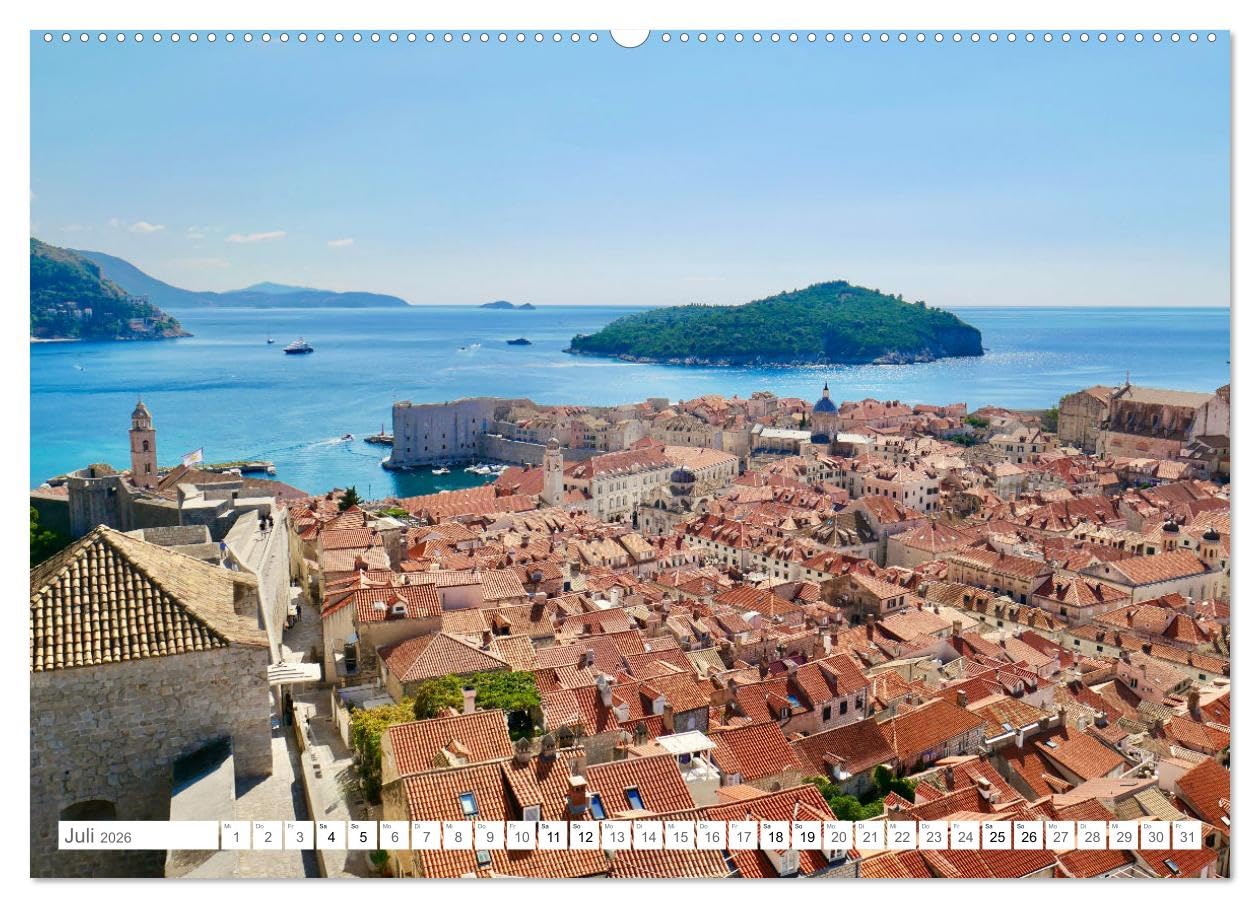 Mit dem Campervan über den Balkan (hochwertiger Premium Wandkalender 2026 DIN A2 quer), Kunstdruck in Hochglanz: Eine Reise mit dem Campervan zu den schönsten Plätzen des Balkans. (CALVENDO Orte)