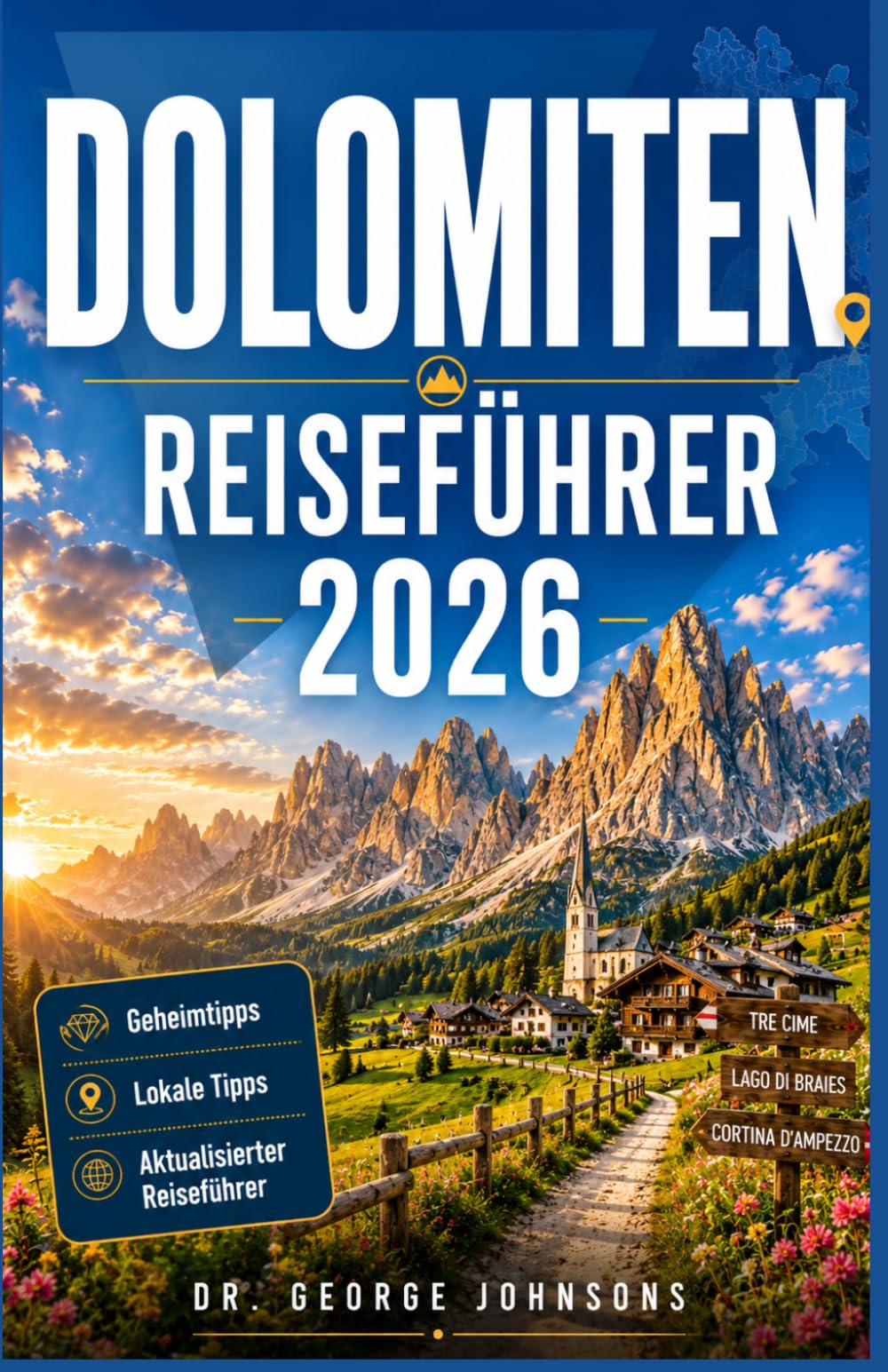 DOLOMITEN REISEFÜHRER 2026: Ihr unverzichtbarer Begleiter für Ihre Entdeckungsreise Ikonische Gipfel, malerische Pässe, Berghütten, Charmante Dörfer und Naturerlebnisse
