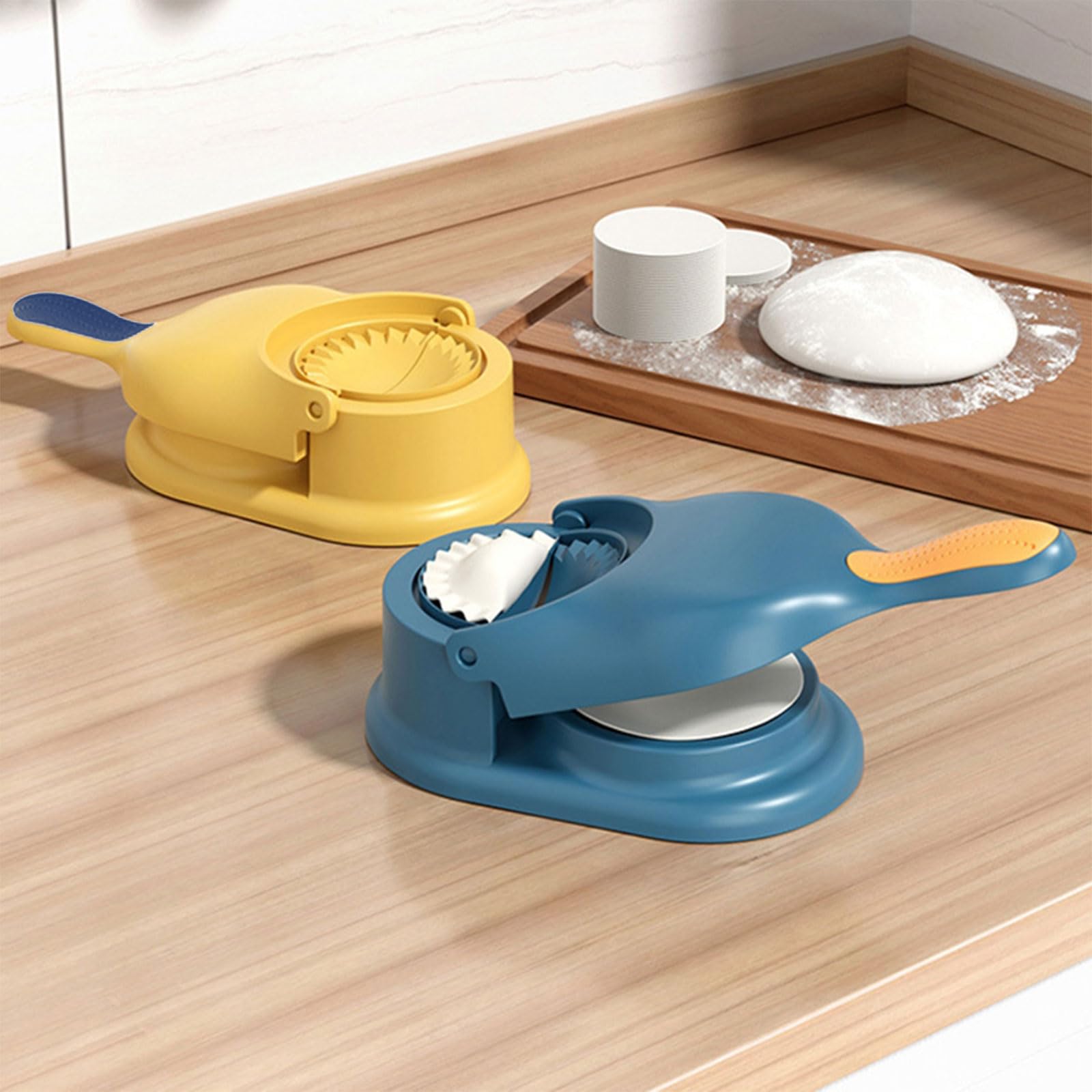 Kitchen Dumpling Making Tool Baking Pastry Manual-Artifact For Pressing Dumpling Skin Wrapper Dough Press Maker