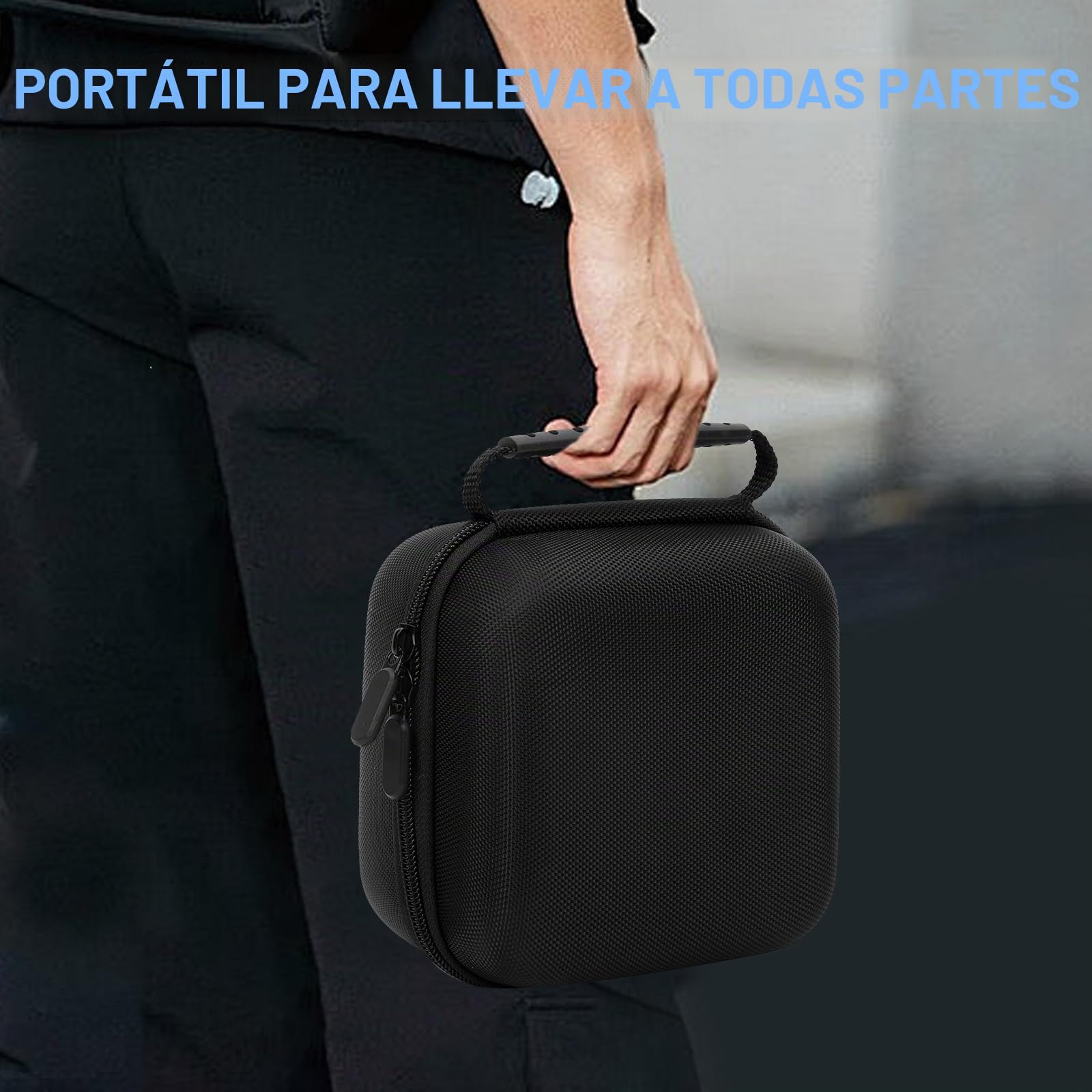 Funda rígida para Apple Mac Mini M4, Caja de Almacenamiento Duradera Compatible con Accesorios Mac Mini M4/M4 Pro 2024, Organizador Compacto y portátil con diseño a Prueba de Golpes para Viajes y