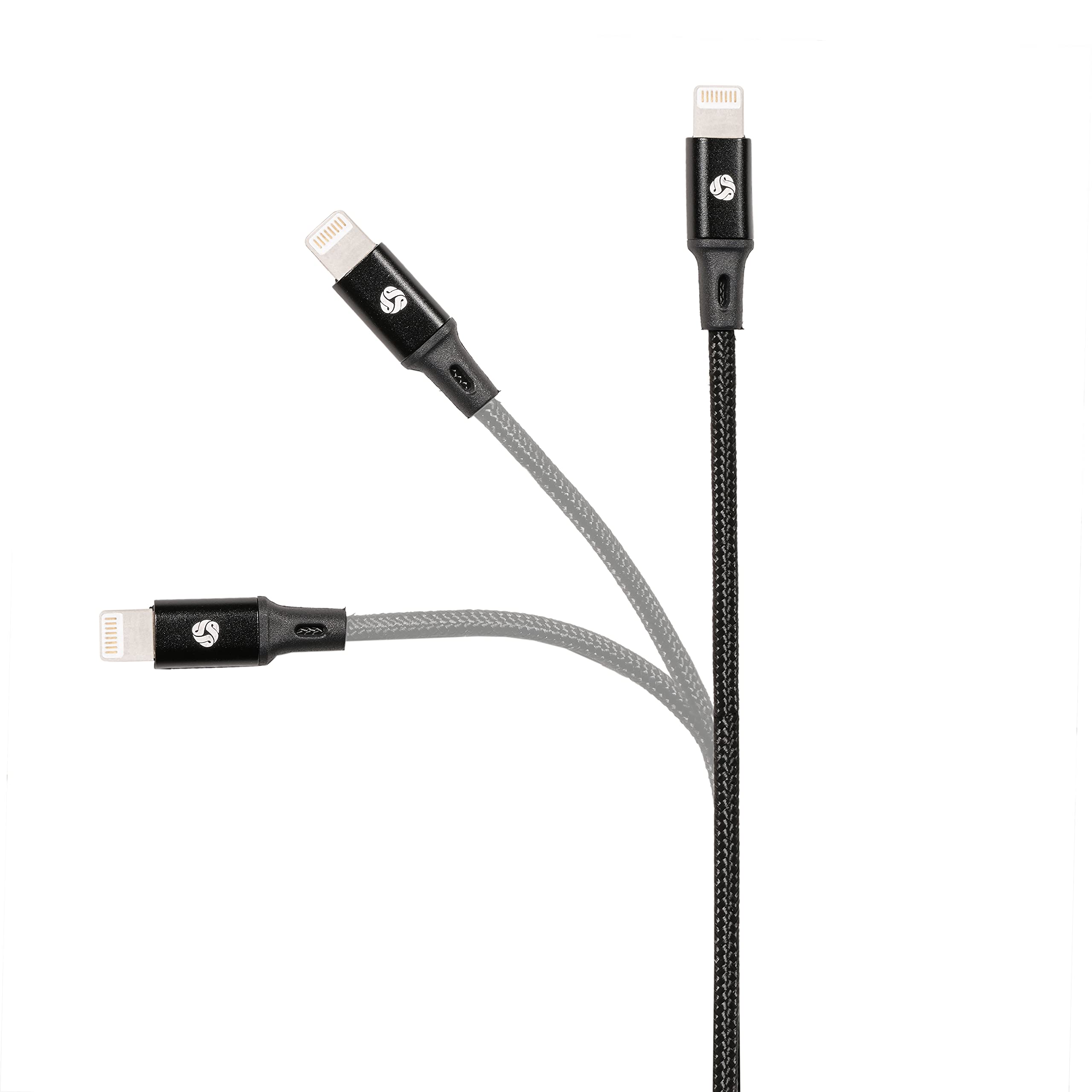 Accede A155 Jack XL 2.4A Fast Charging & Sync Round Nylon Braided