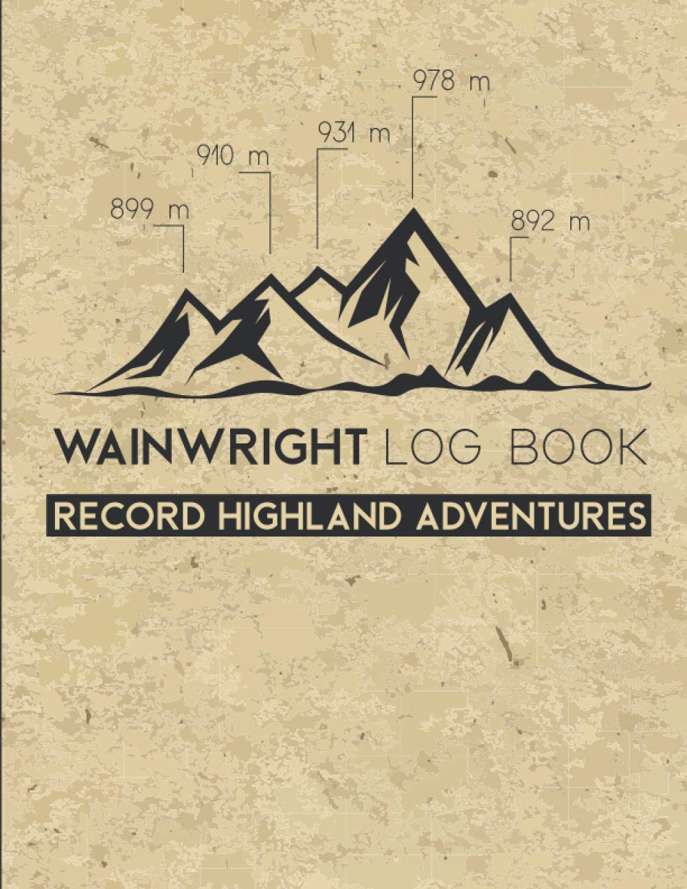 Wainwright Log Book: Record 214 Lake District Falls Walks and Adventures Gift for Hikers & Baggers