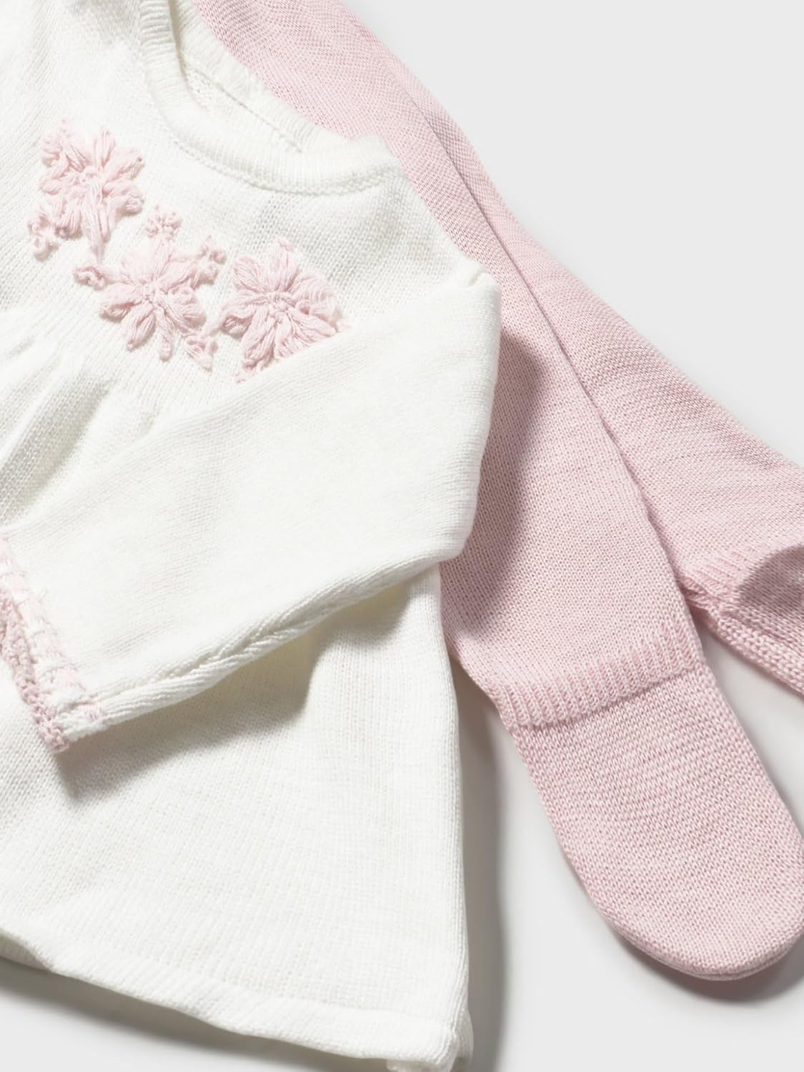 Mayoral Knit Leg Warmer Set for Baby-Girls Crystal