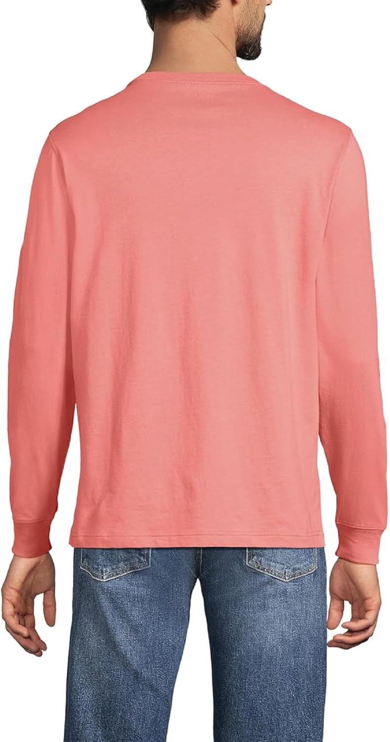 Lands' End Men's Super-T Long Sleeve T-Shirt - Image 2
