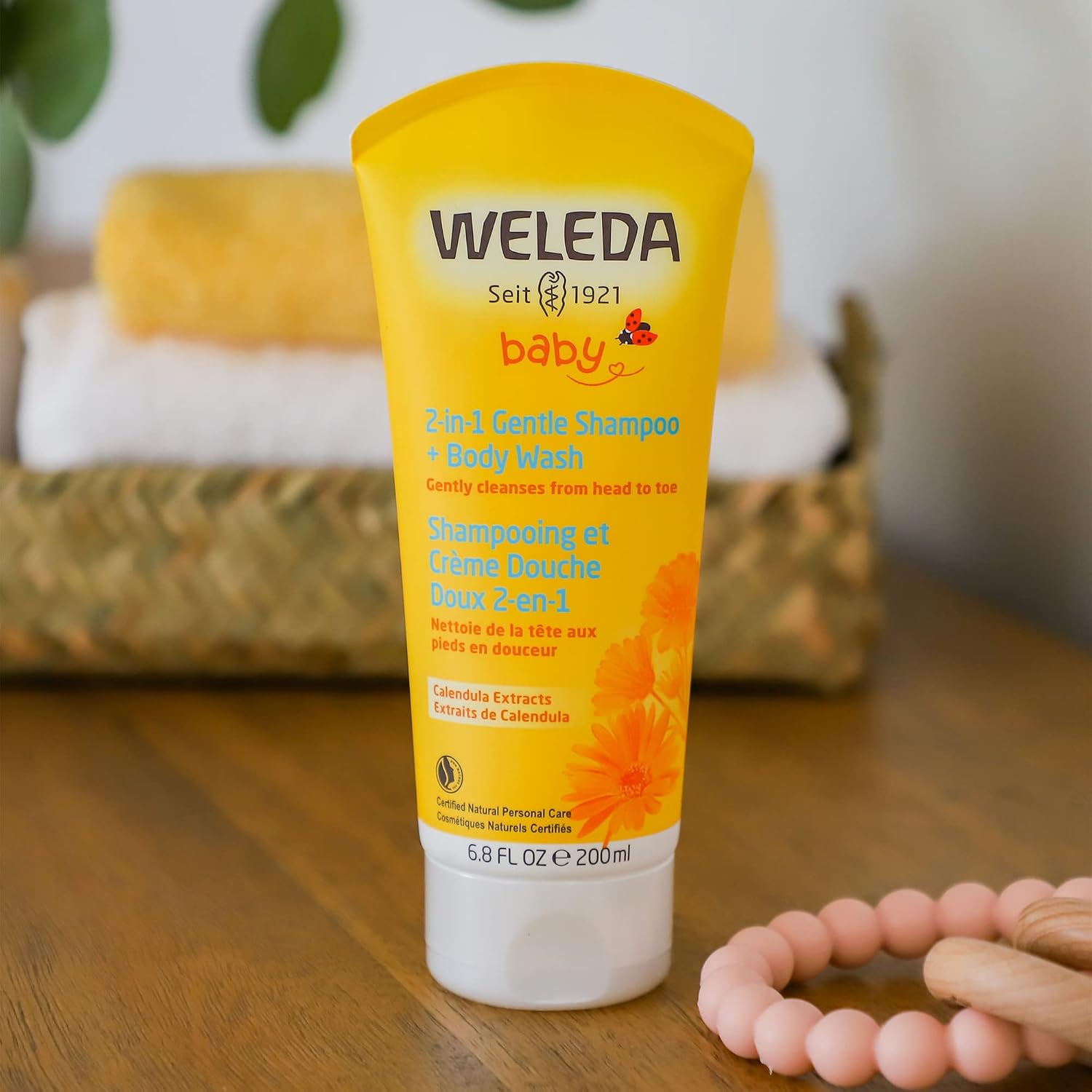WELEDA Calêndula 2 Em 1 Shampoo E Sabonete Líquido Weleda Amarelo