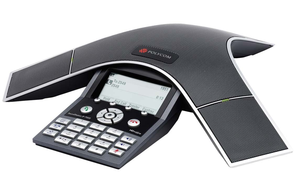 Polycom Soundstation IP 7000 Telefon konferencyjny IP oparty na SIP (zawiera zasilacz)