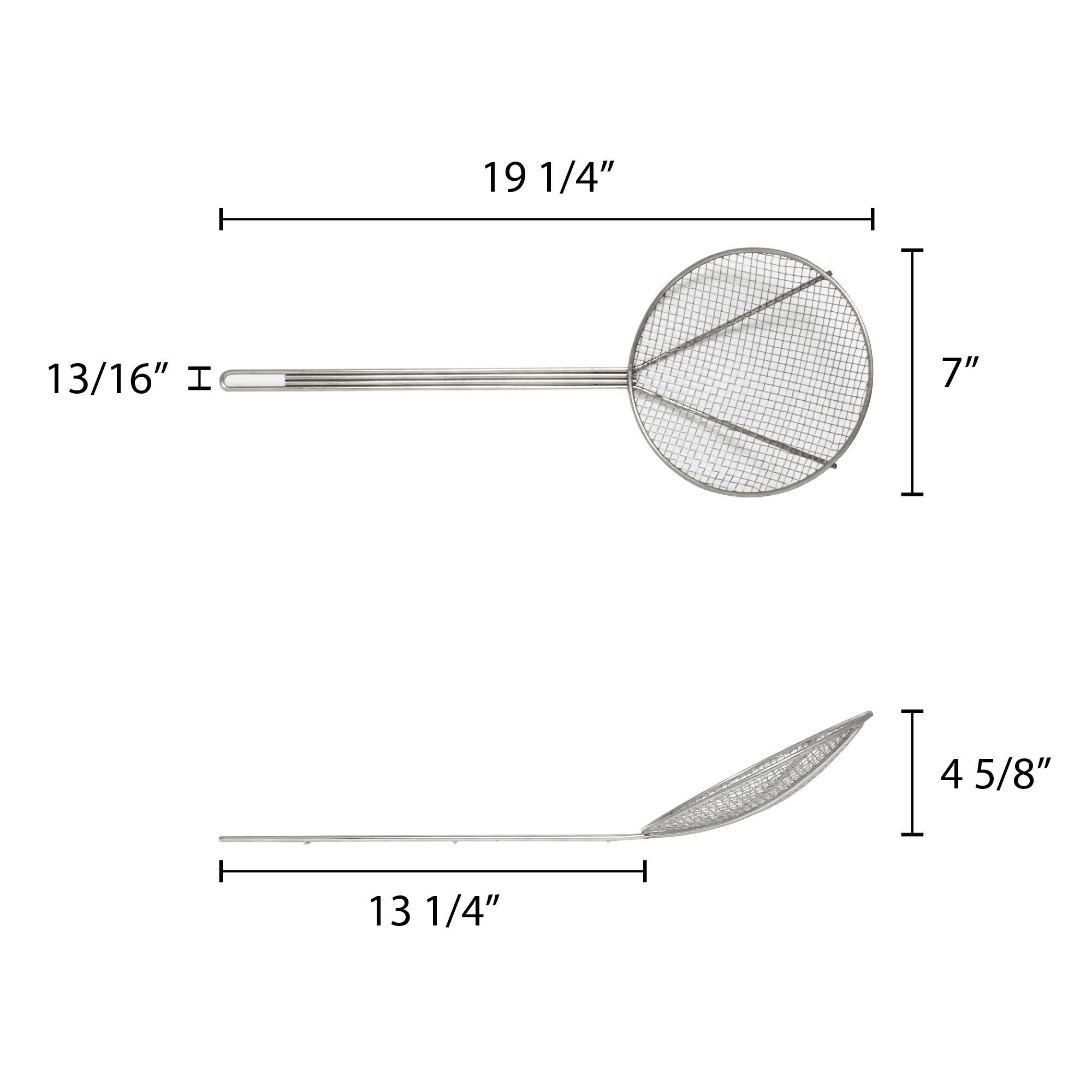 Thunder Group Round Wire Skimmer, 7-Inch