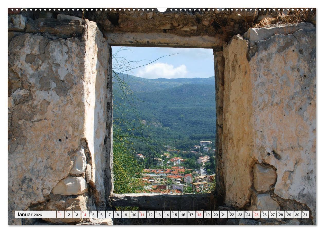 Epirus - Das ursprüngliche Griechenland (hochwertiger Premium Wandkalender 2026 DIN A2 quer), Kunstdruck in Hochglanz: Westgriechenland - Von Parga bis zur Halbinsel Lefkas (CALVENDO Orte)