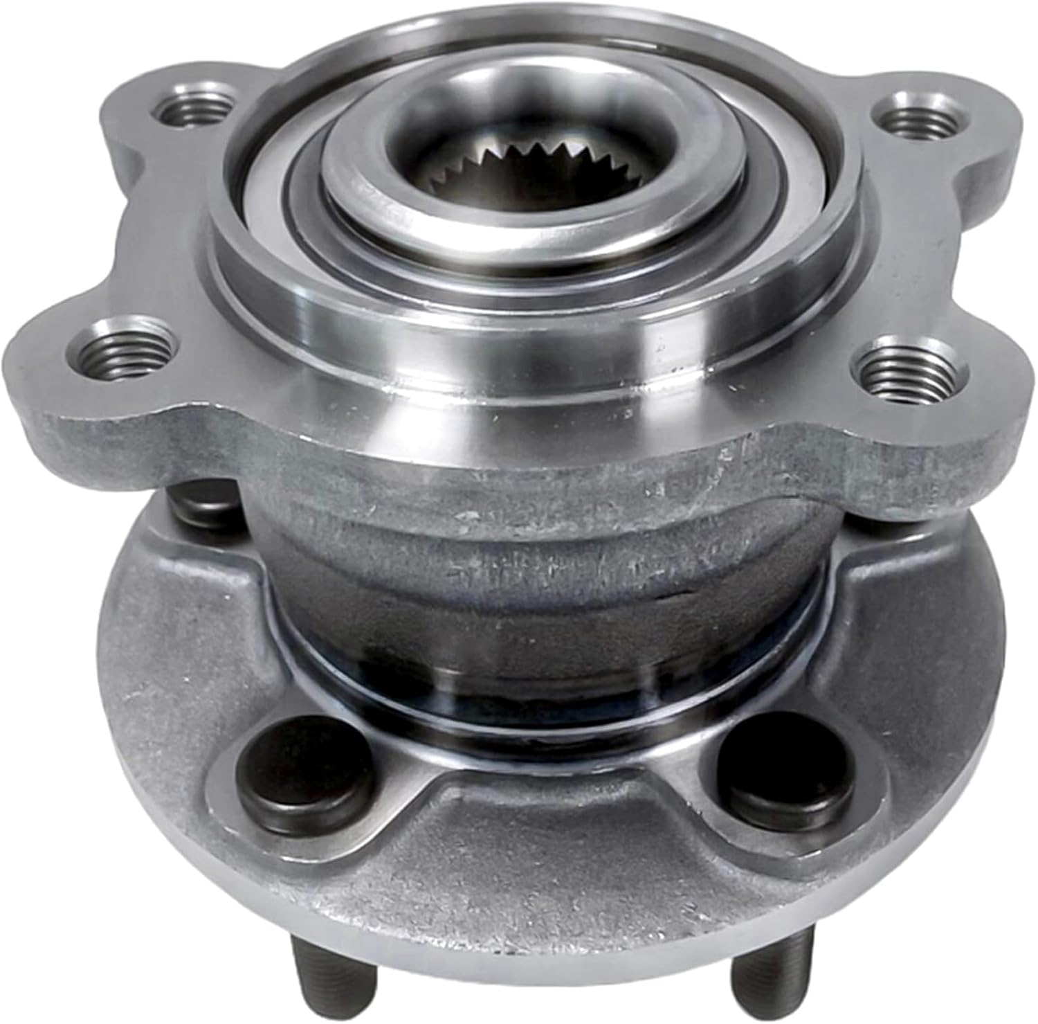 MotorbyMotor 512500 Rear Wheel Bearing and Hub Assembly 5 Lugs w/ABS AWD Fits for 2013-2019 Ford Escape, 2015-2019 Lincoln MKC