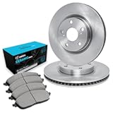 Front Brakes and Rotors Kit &vert;Front Brake Pads&vert; Brake Rotors and Pads&vert; Ceramic Brake Pads and Rotors&vert;fits 2014-2019 Suzuki S-Cross&comma; Vitara