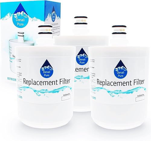 Paquete de 3 filtros de agua de repuesto para refrigerador LG LSC27914SB, compatible con LG 5231JA2002A, LT500P cartucho de filtro de agua para