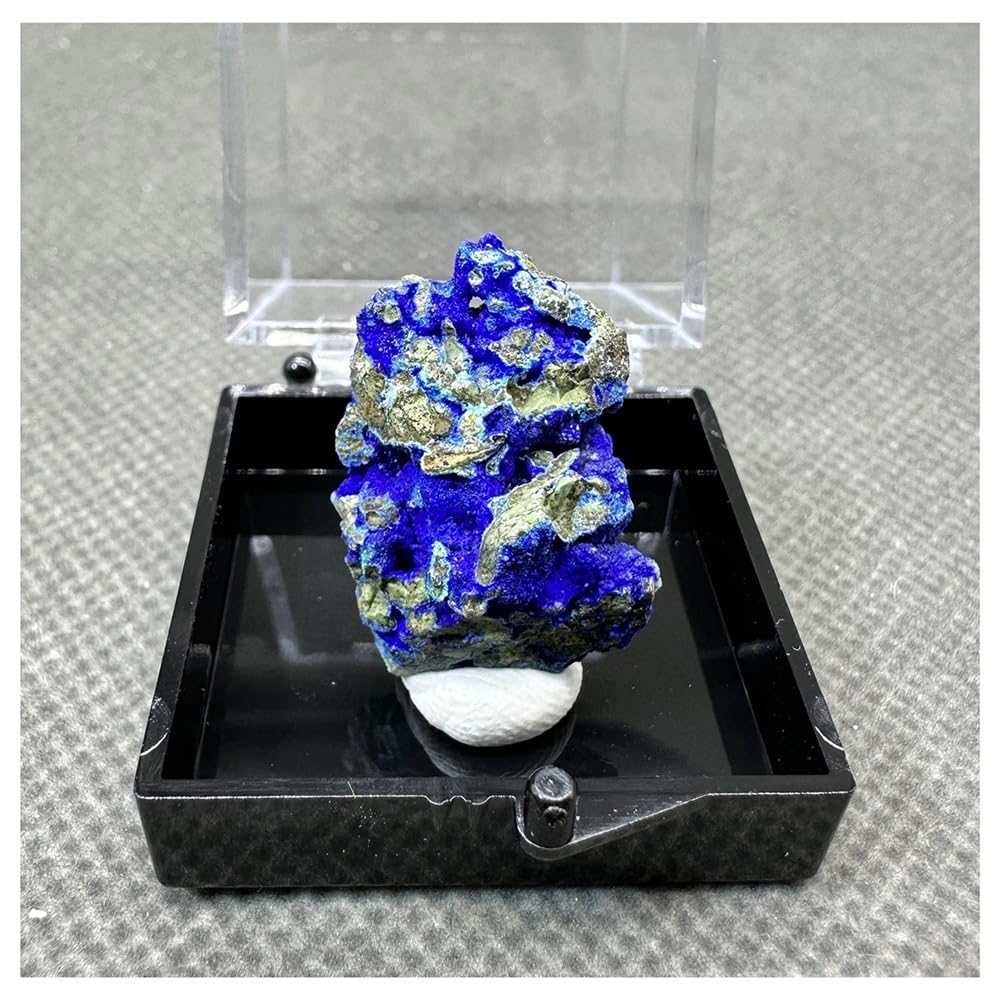 Spécimen minéral d'azurite naturelle unique pour cadeau de collection