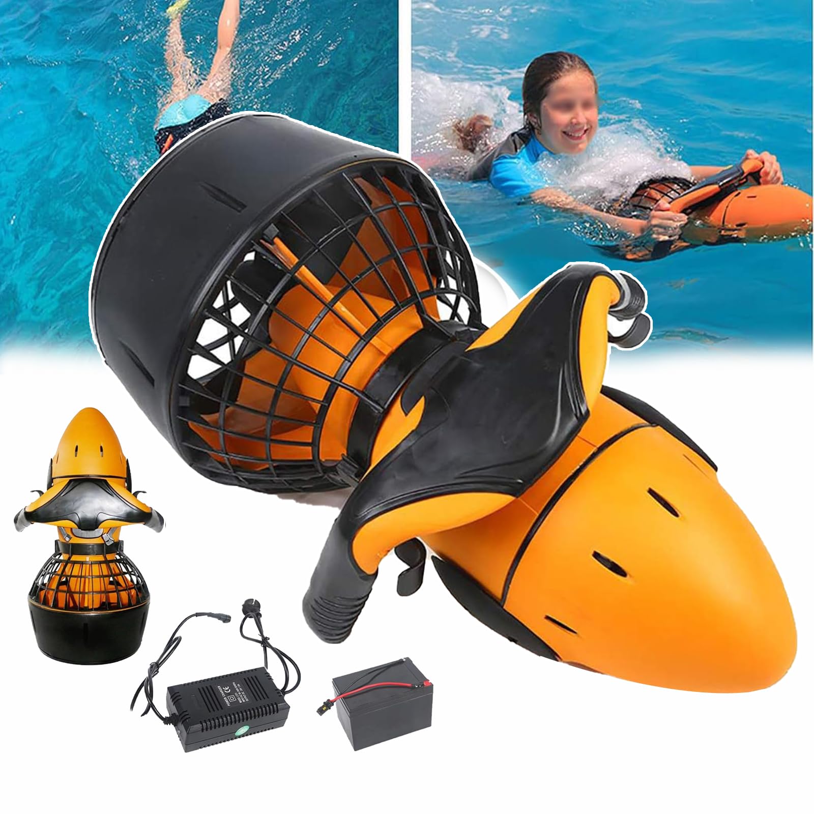 Scooter submarino 500W de 2 velocidades para actividades al aire libre