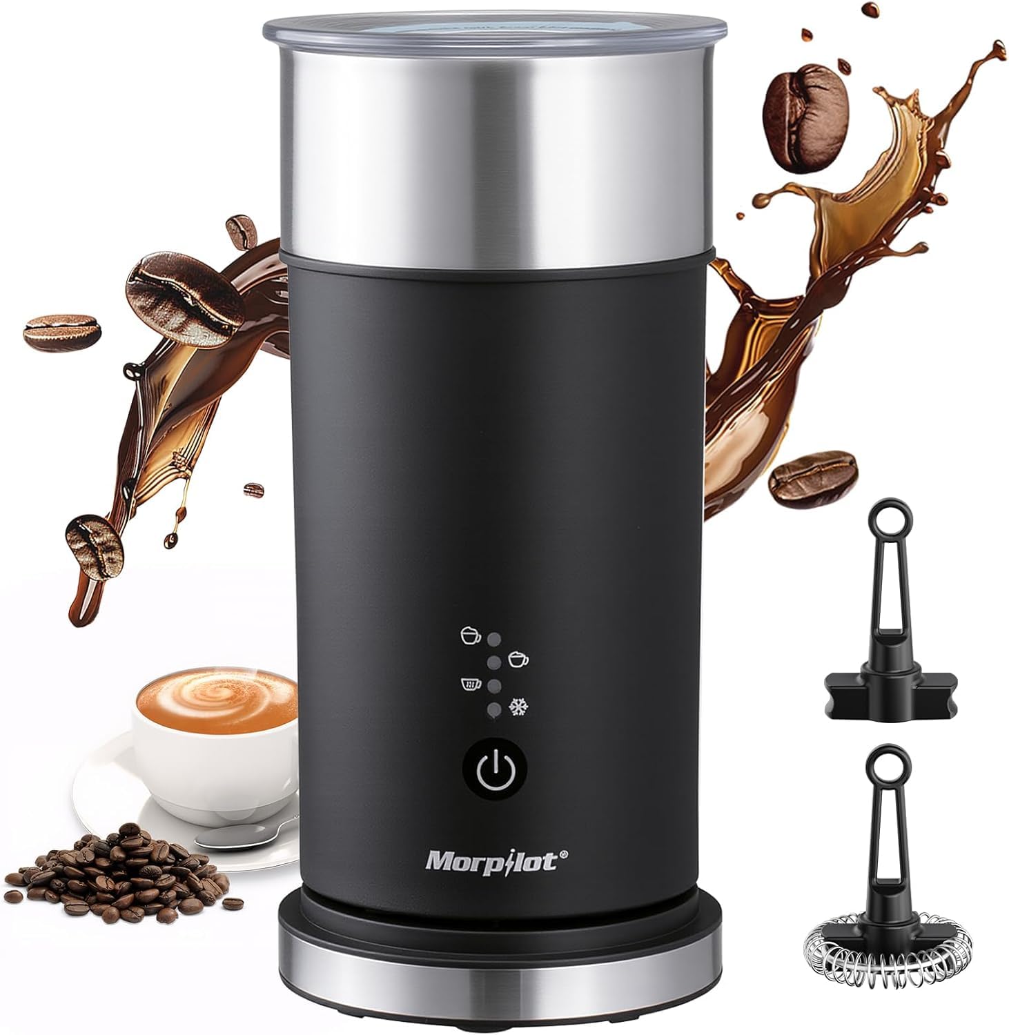 Morpilot Electric Milk Frother 4 in 1