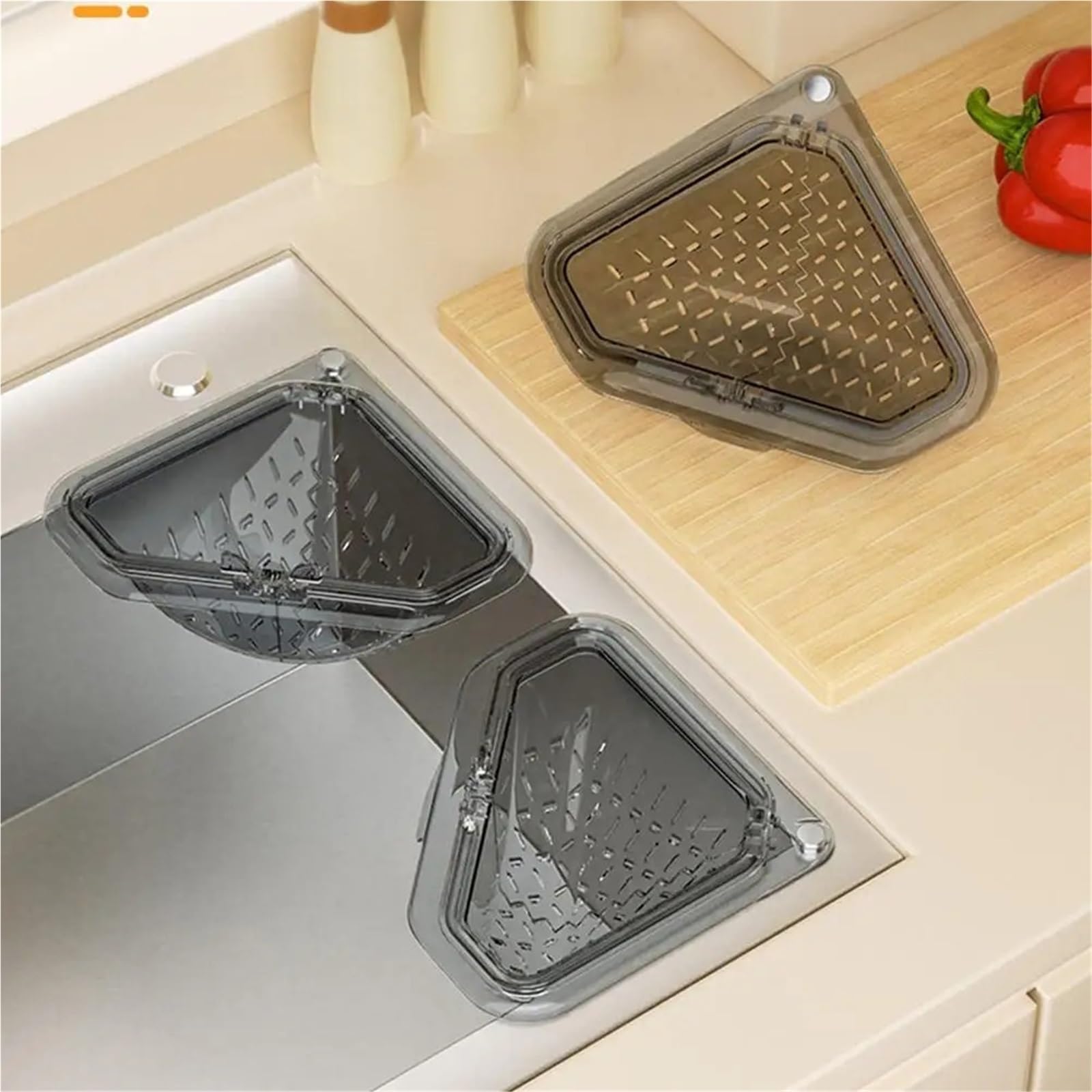 Panier Receveur 2 pièces pour Cuisine