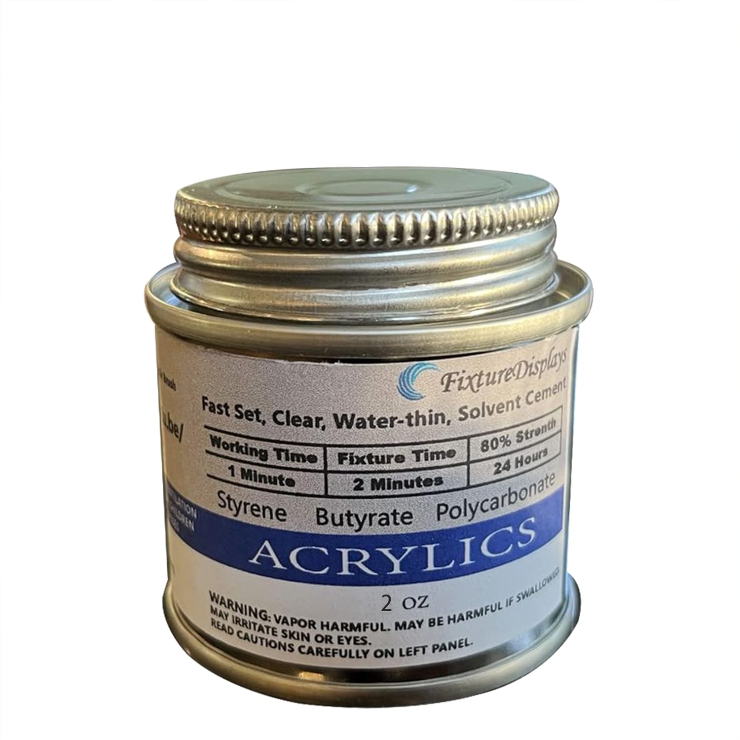 FixtureDisplays® Acrylic Plexiglass Lucite Glue Cement