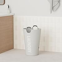 Vista 2 de Caroeas Cesta de Ropa de 90L (13 Colores), Cesta de Ropa Impermeable, Bolsa de Ropa con Asas Acolchadas, Cesta de Ropa, Cesta de Ropa Plegable