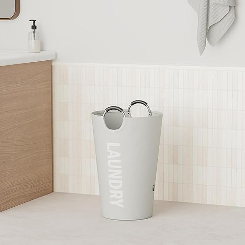 Miniatura 2 de Caroeas Cesta de Ropa de 90L (13 Colores), Cesta de Ropa Impermeable, Bolsa de Ropa con Asas Acolchadas, Cesta de Ropa, Cesta de Ropa Plegable de