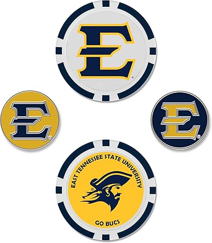 Vista 43 de Team Effort NCAA - Juego de marcadores de bolas unisex para adultos NCAA Multi