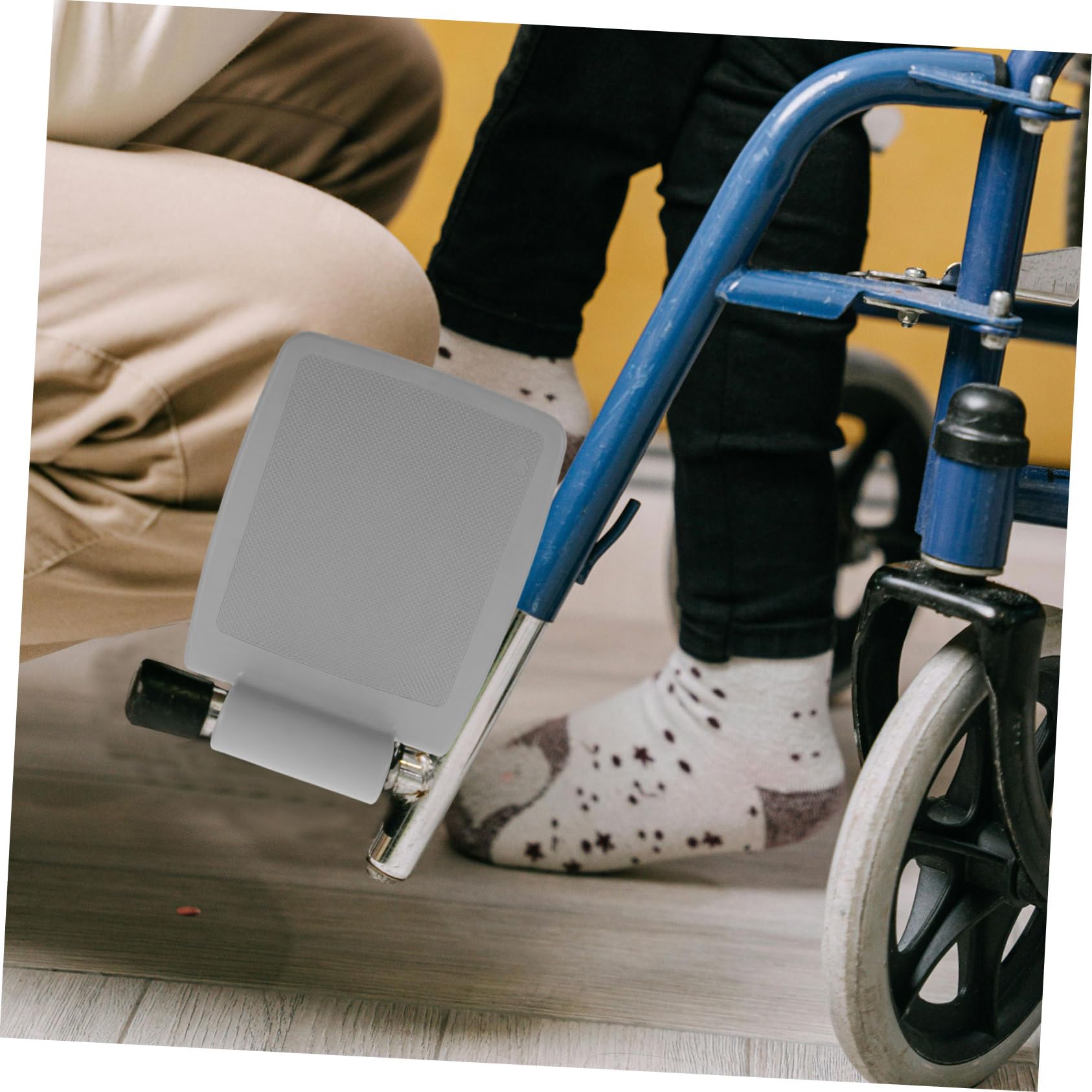 FOMIYES 8 Piezas Reposapiés De Silla De Ruedas Estables Reposapiés De Silla De Ruedas Pedal De Repuesto Para Silla De Ruedas Pedal De Silla De Ruedas Para Pacientes Suministros De Silla