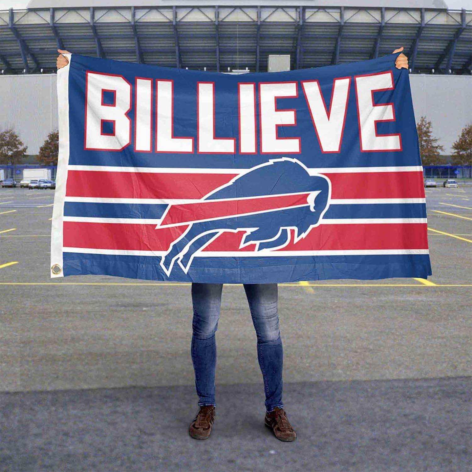 Buffalo Bills Billieve 3x5 Flag