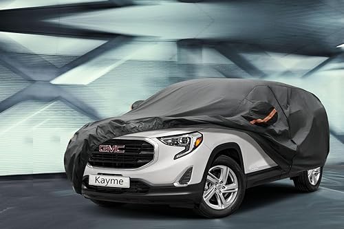 Miniatura 71 de Kayme - Cubierta completa impermeable de 7 capas para vehículo deportivo utilitario, apta para todo clima, protección para exteriores contra lluvia
