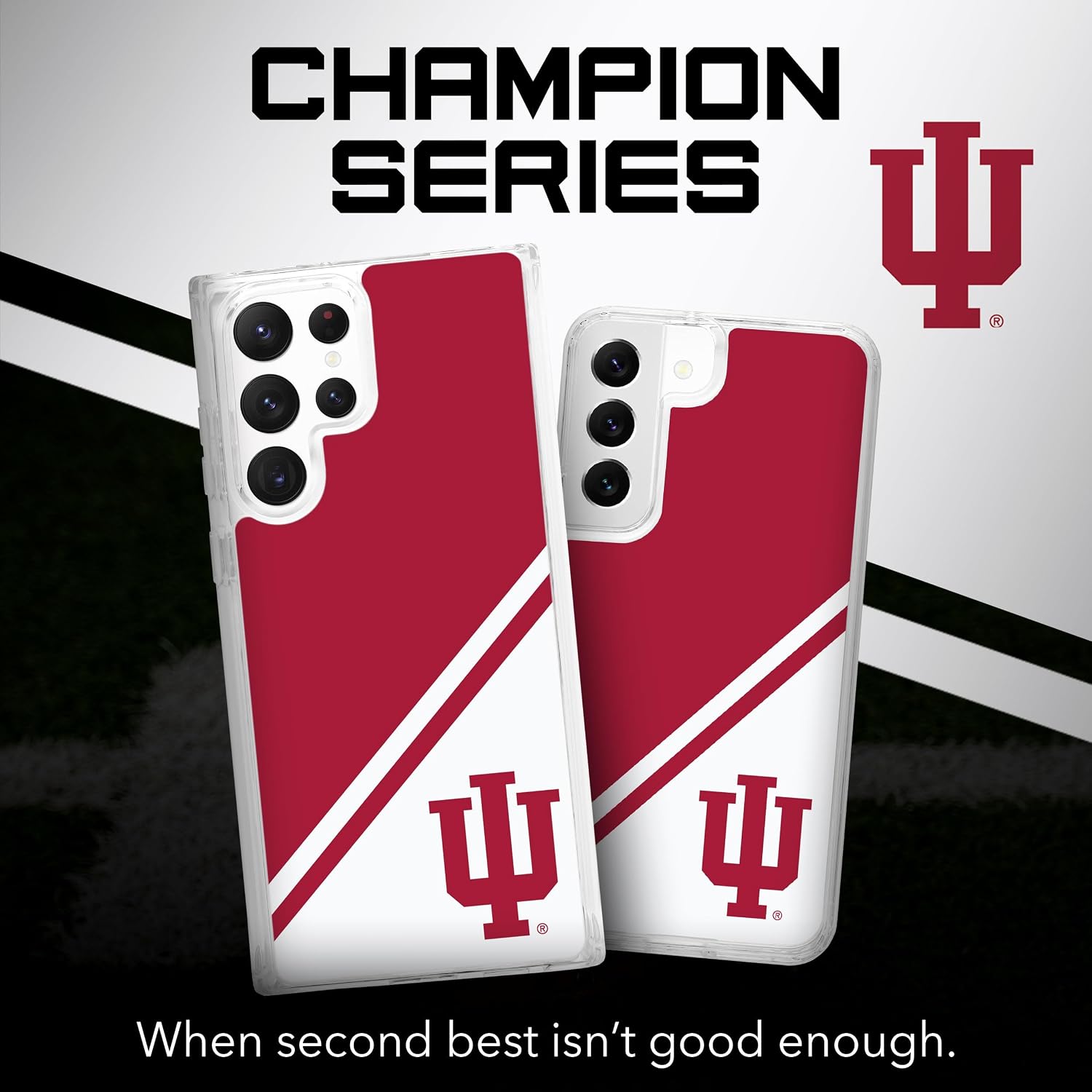 Affinity Bands Indiana Hoosiers Champion Series HD Phone Case Compatible with MagSafe Samsung Galaxy S25