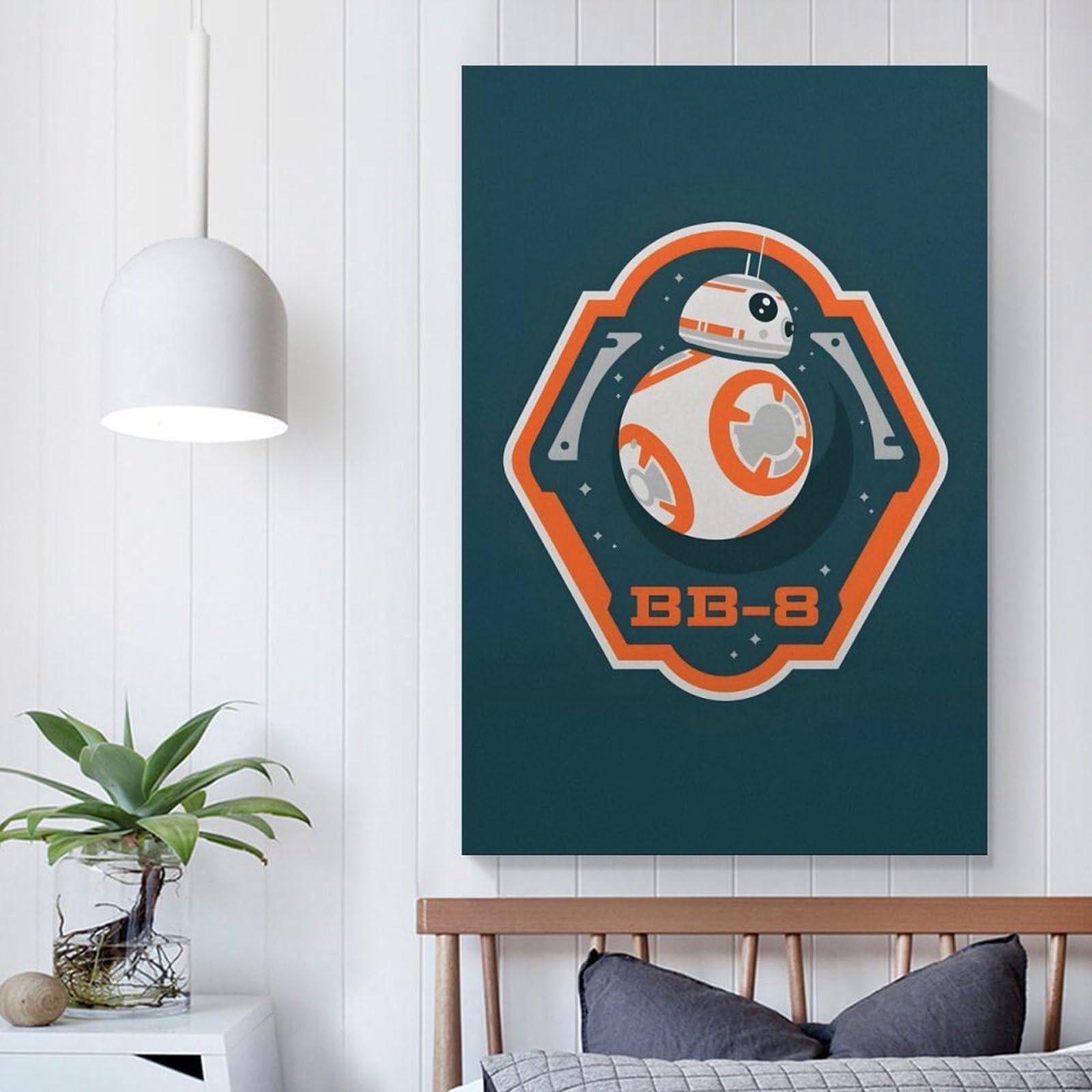 Amazon.co.jp: スターウォーズ Bb8 アートポスター 飾り絵 かわいい