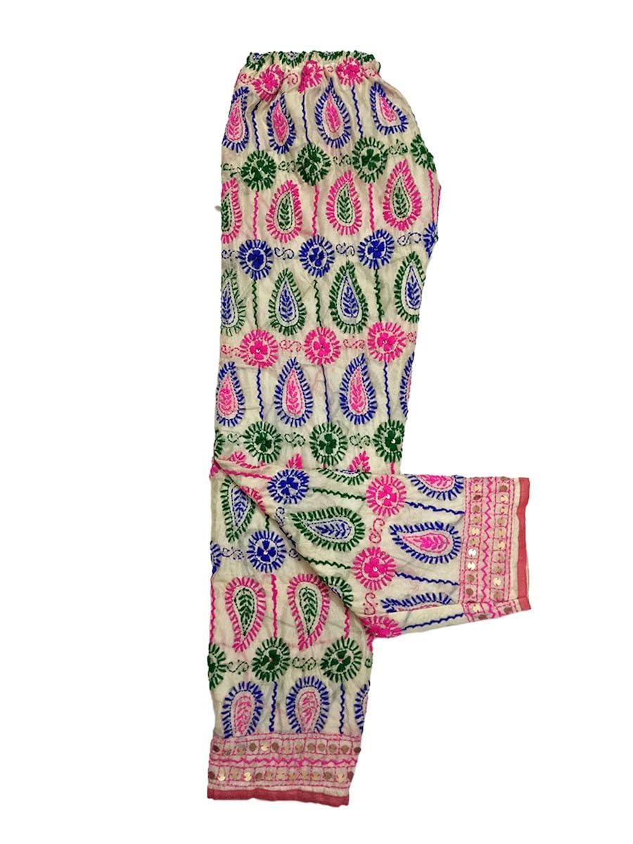 phulkari plazo suits