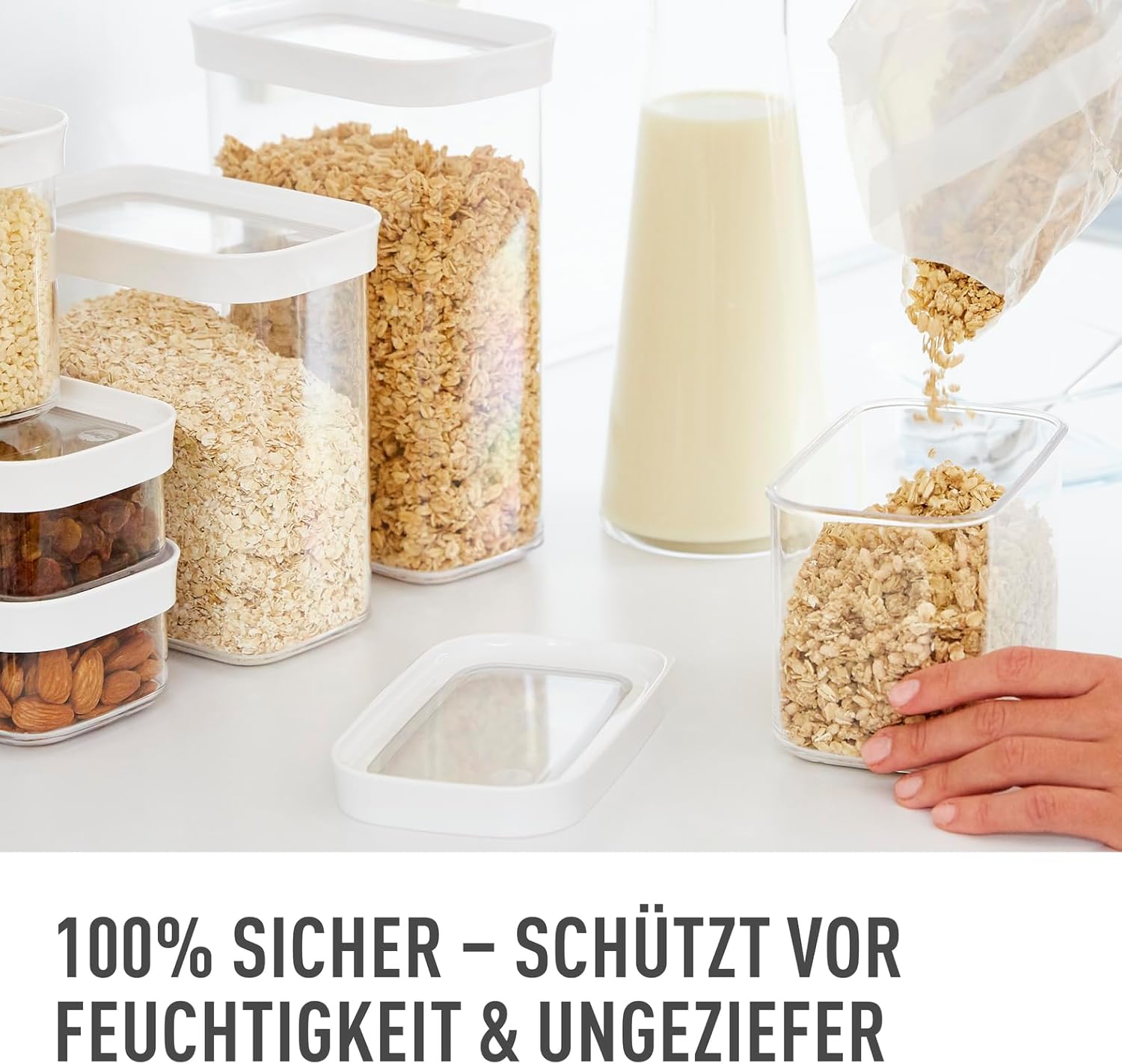 Emsa Optima edény stackelése és szervezése