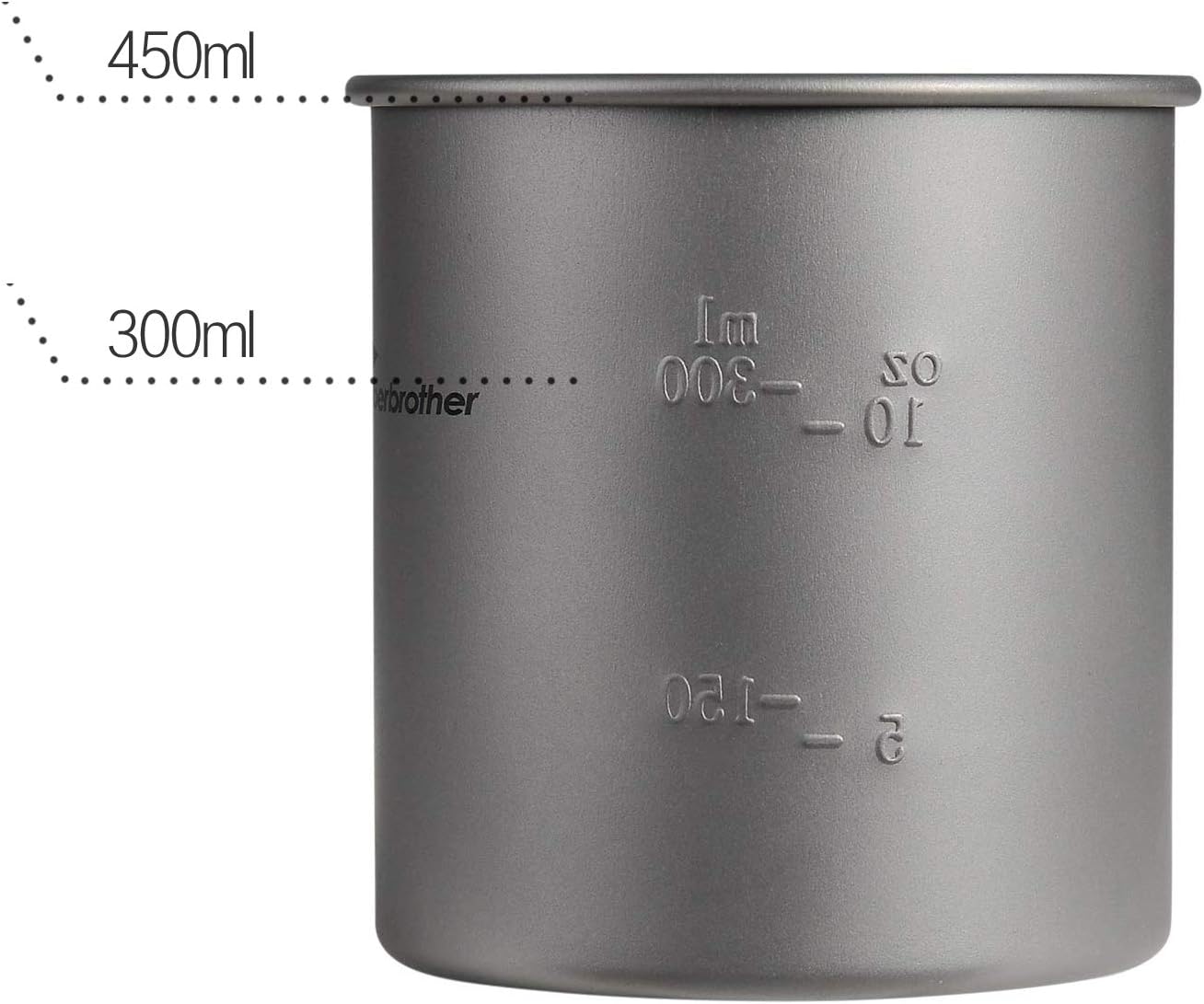 🔥 Hоt Dеаlѕ Timberbrother 250ml-900ml Titanium Cup Camping Mug Foldable Handle Titanium Pot with Lid