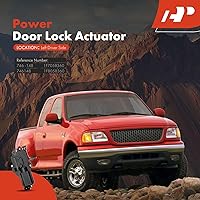 Vista 4 de A-Premium Actuador de cerradura de puerta del conductor compatible con vehículos Ford, Lincoln, Mazda y Mercury - para F-150 F-250 Freestar Mustang