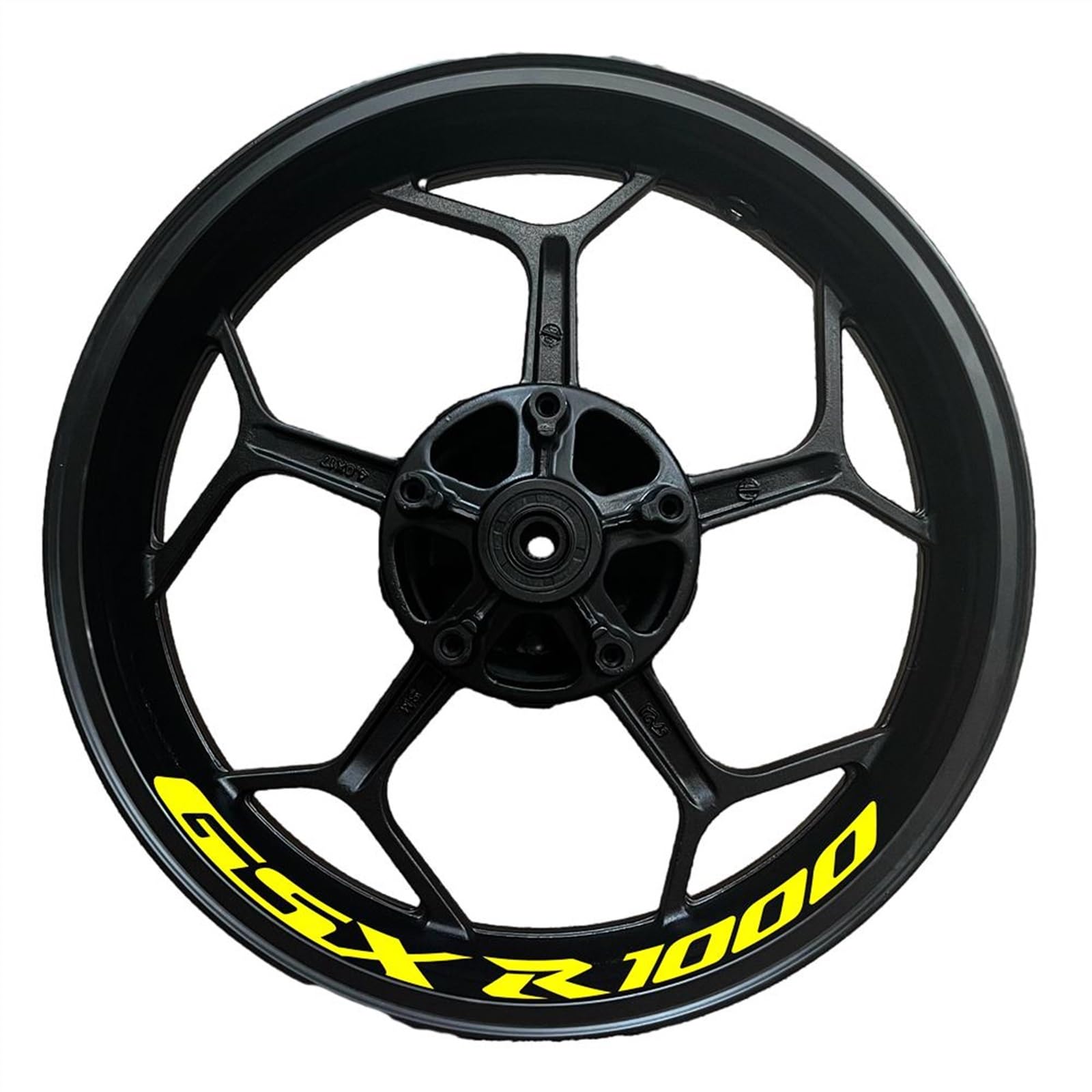 Applique for GSXR1000/R/1000R/S for S&uzuki Motorcycle Rim Decals for Gsx-r 1000 S Wheel Hub for Gsxr1000/R1000 Reflective Stickers(5)