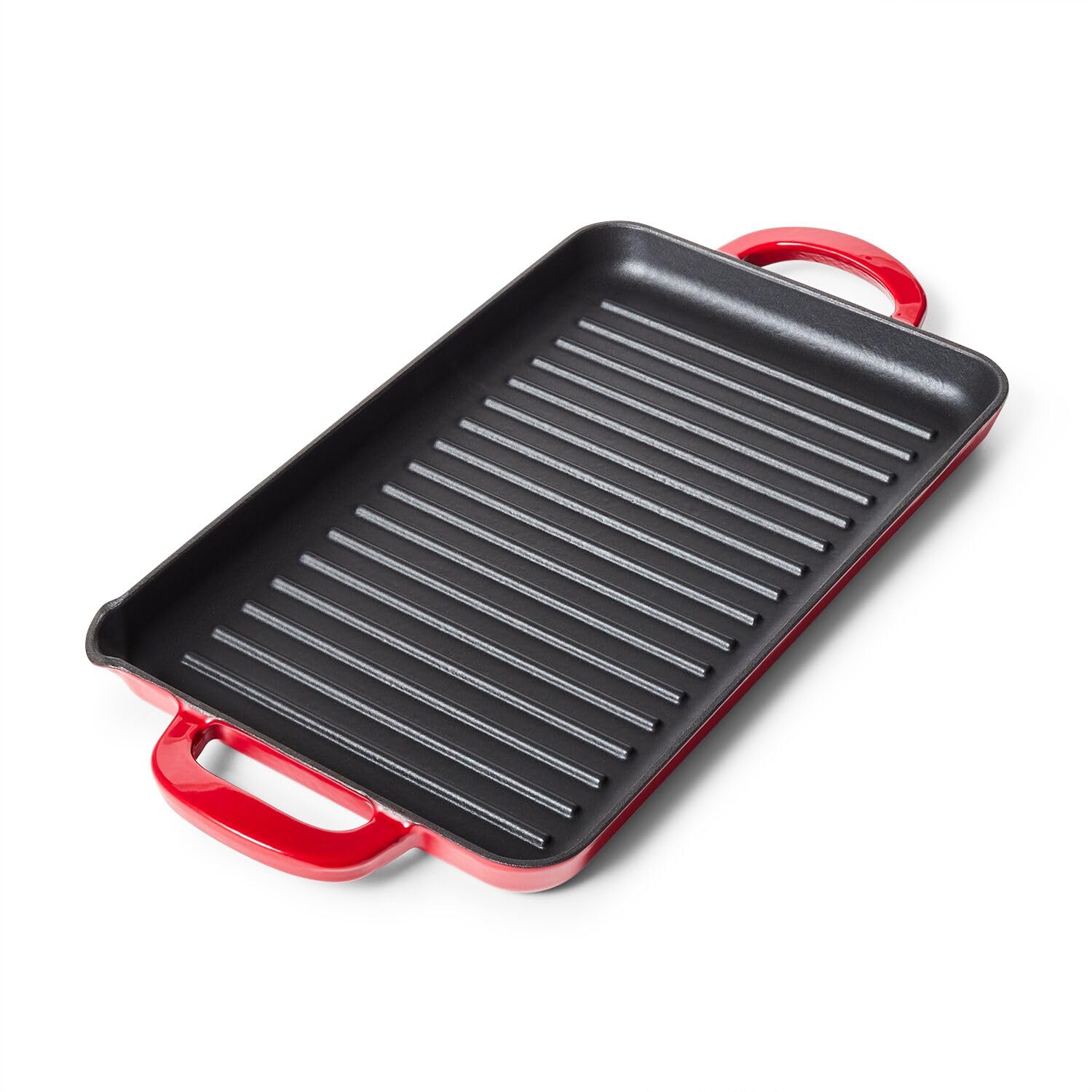 Sur La Table Enameled Cast Iron Grill Pan, 15