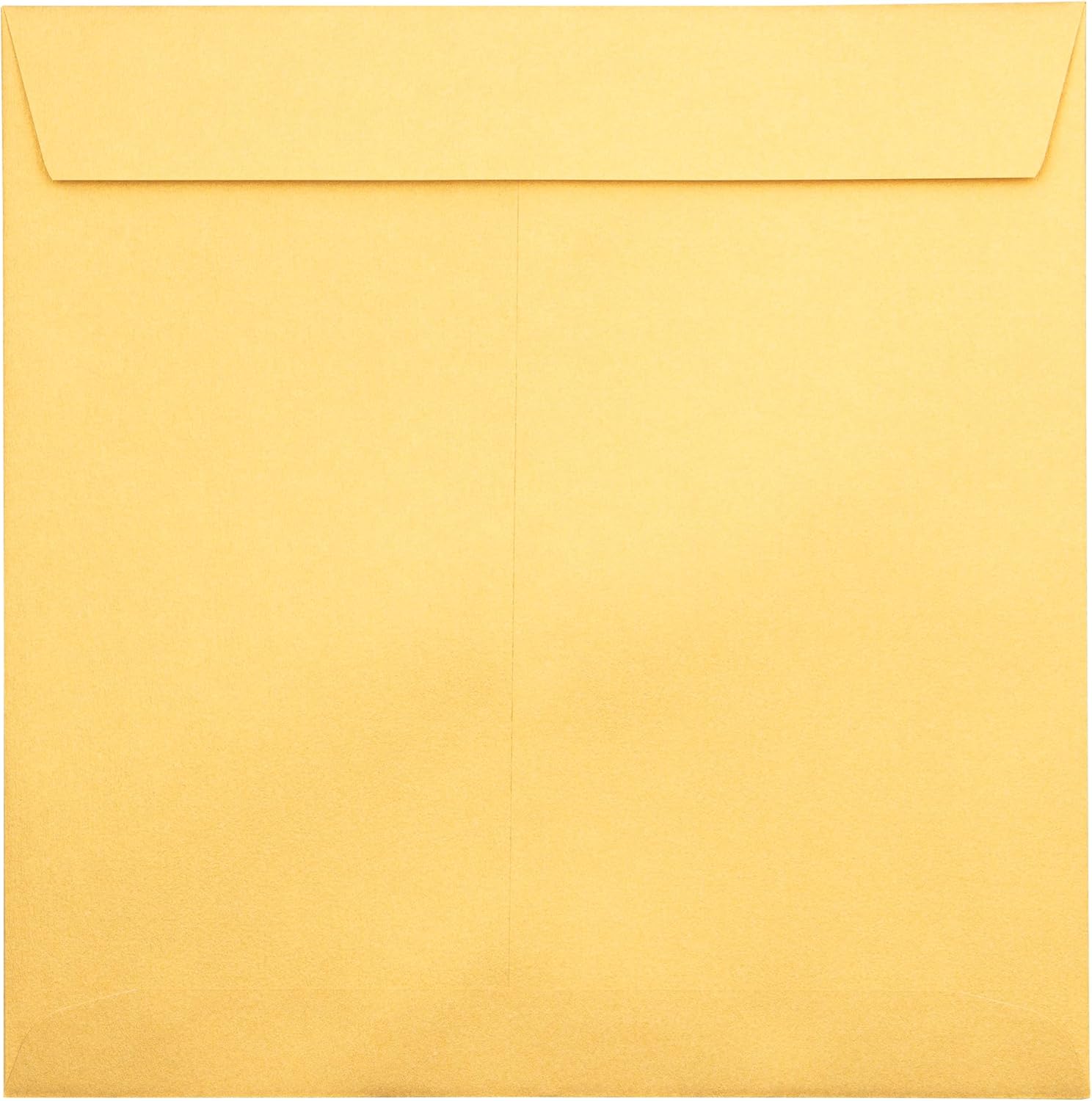 Lux Square Envelopes, 8-Inch X 8-Inch, Gold Metallic, 250/Pack (8565-07-250)