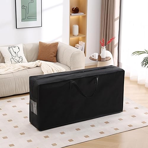 Miniatura 2 de Bolsa de almacenamiento plegable para colchón, funda de transporte para colchón de espuma viscoelástica triple, cómoda mudanza y almacenamiento de