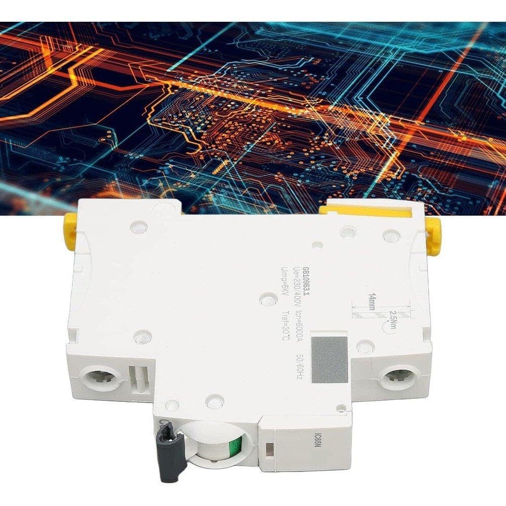 Interruttore Automatico Monofase Con Struttura A Doppia Clip Di Bloccaggio Componenti elettrici(20A)