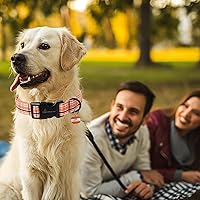 Vista 112 de Aring Pet Collar de algodón, ligero y ajustable, con hebilla de liberación rápida para perros pequeños, medianos y grandes, para cachorros, XS