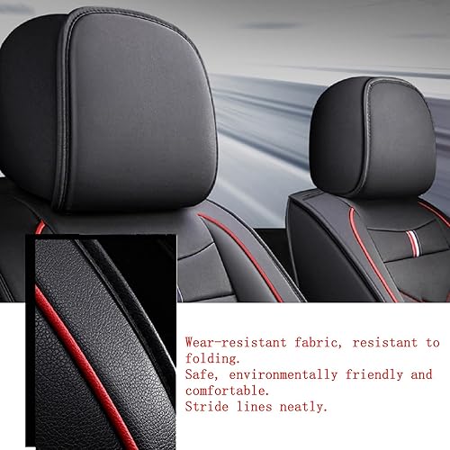 Miniatura 8 de Fundas de asiento de automóvil, juego completo para vehículos Nissan Frontier 2023, ajuste universal para la mayoría de los automóviles, protectores