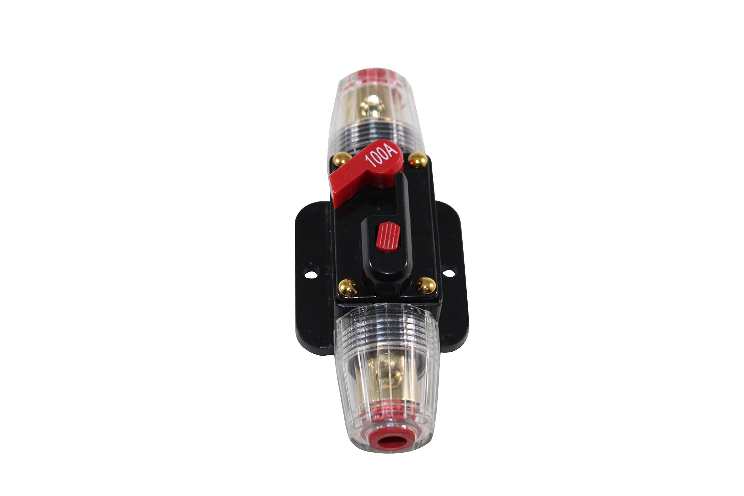 Snapklik.com : 2 Piece 100A Circuit Breaker Reset Fuse Holder Inline ...